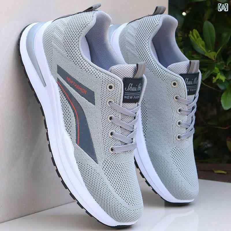 メンズ 白靴 スニーカー メンズシューズ 夏 通気性 メッシュ スポーツ シューズ メンズ 2025 カジュアル ランニング