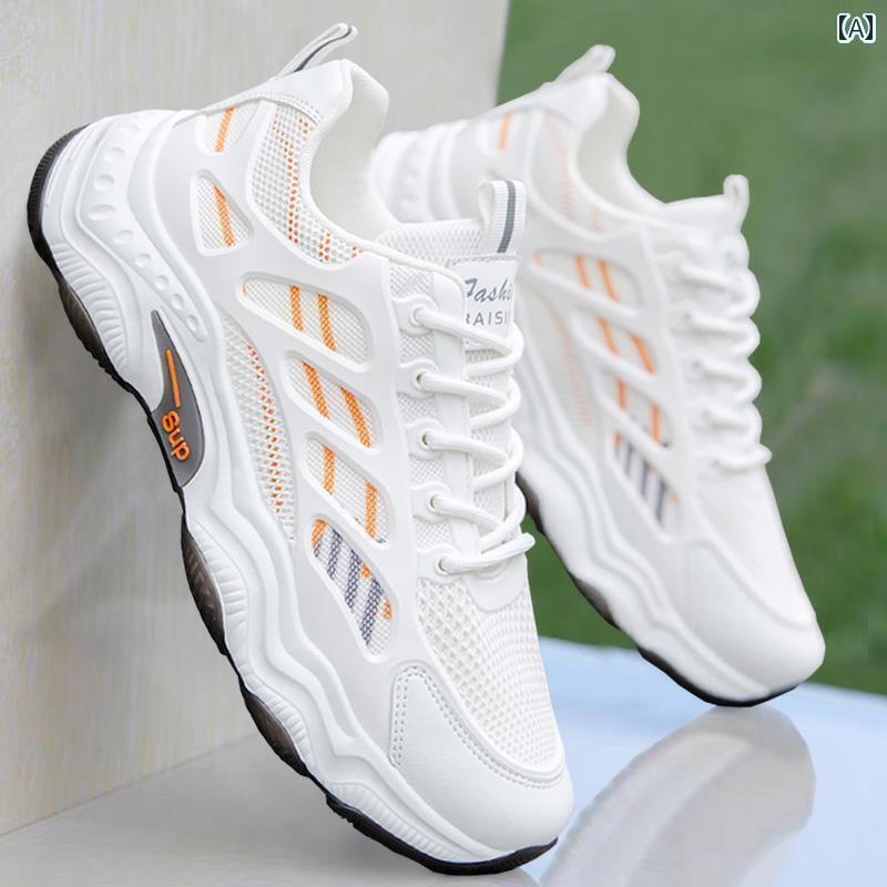 メンズ 白靴 スニーカー ホット の 連名 メンズシューズ 春 2025 新型 ホワイト メンズカジュアル スポーツ シューズ メンズ 秋