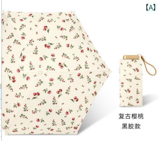 折り畳み式　傘 ドイツ製 日焼け防止 傘 ポータブル ポケット サン ミニ コンパクト 紫外線 防止 女性..