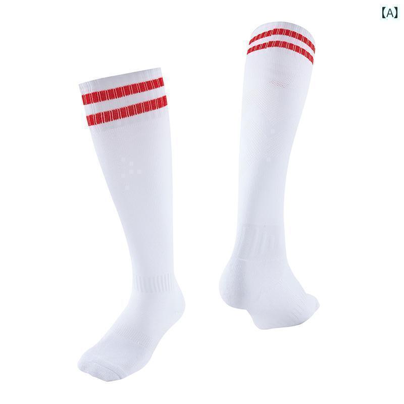 サッカー ソックス 子供用 サッカー ソックス 薄手 大人用 男の子 女の子用 ロング チューブ オーバーニーソックス ミドル