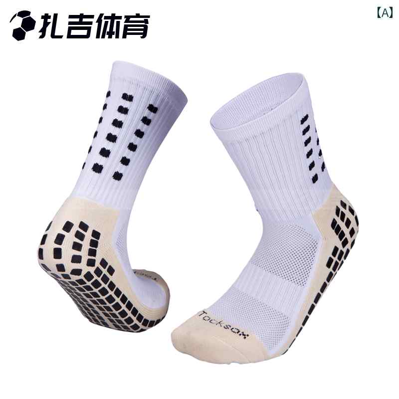 サッカー ソックス Tocksox 国産 高級 滑り止め 摩擦 ストリップ ゴムガスケット マジック ソックス タ..