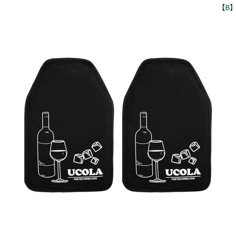 ネッククーラー アイスパック 赤 ワイン アイス パック シャンパン ビール 飲料 冷蔵 テーブル 冷却 アーティファクト ジェル