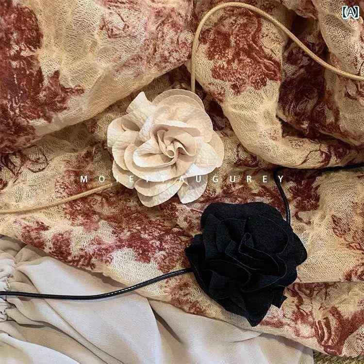 ネック ストラップ アクセサリー パリ ダイアリー シリーズ スイート カメ リア ストラップ ネックレス..