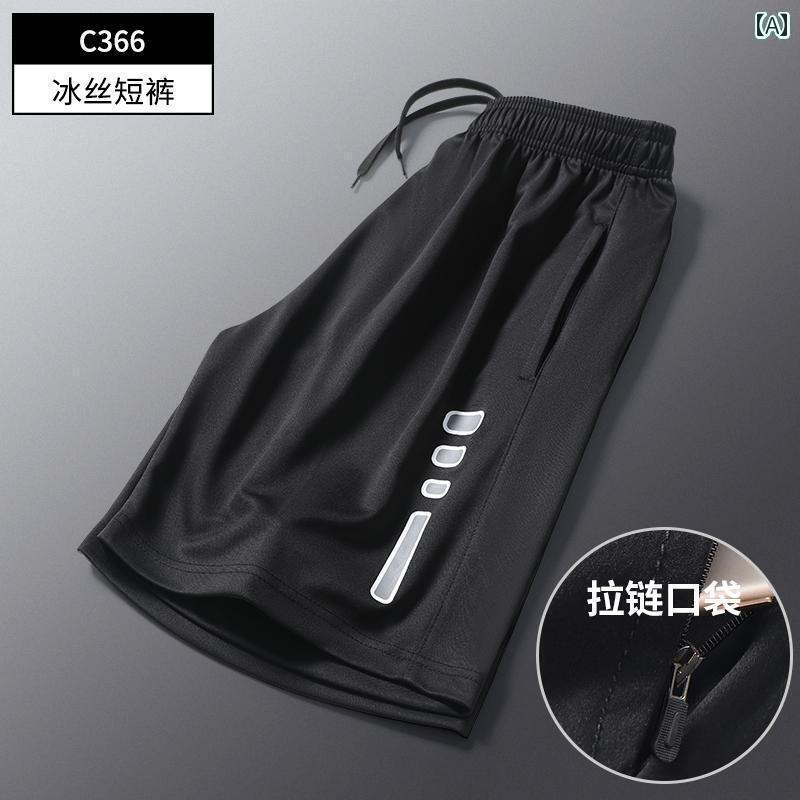 バスケットボール ウェア メンズ スポーツ ショーツ メンズ 冷感 夏 フィットネス バスケットボール パンツ ランニング 薄手 速乾 サイクリング トレーニング 5点 式