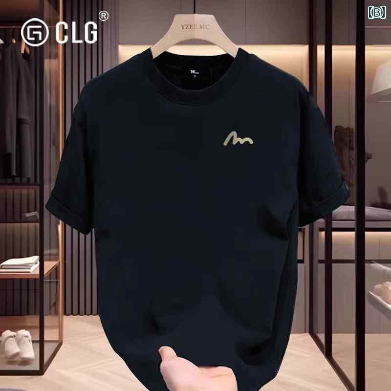カッコイイ Tシャツ CLG アメリカン Tシャツ メンズと レディース 半袖 トップ スプリント レイヤリン..