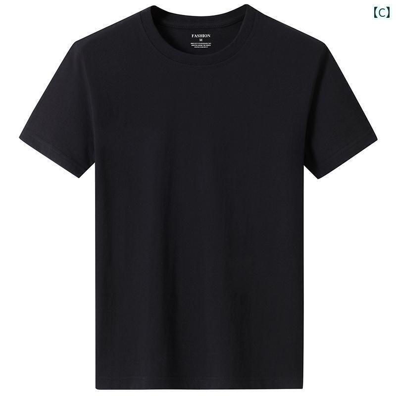 メンズ おしゃれ スウェット セット 100 % コットン 半袖 Tシャツ メンズ ゆったり トップス ラウンド..