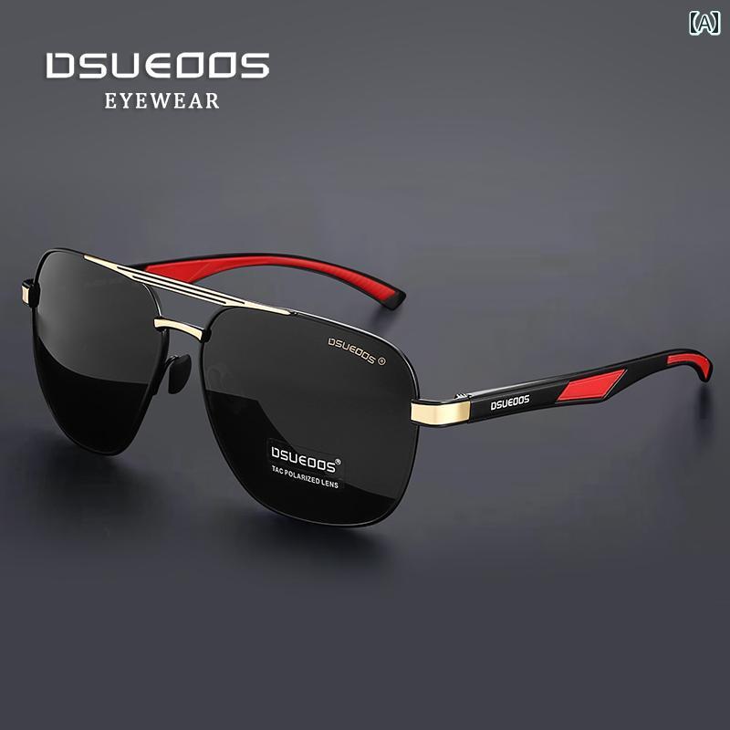 メンズ 偏光 サングラス ディクソン 新型 偏光 サングラス メンズ ドライバー HD カラー チェンジ 大型 フレーム 運転用 特殊 メガネ