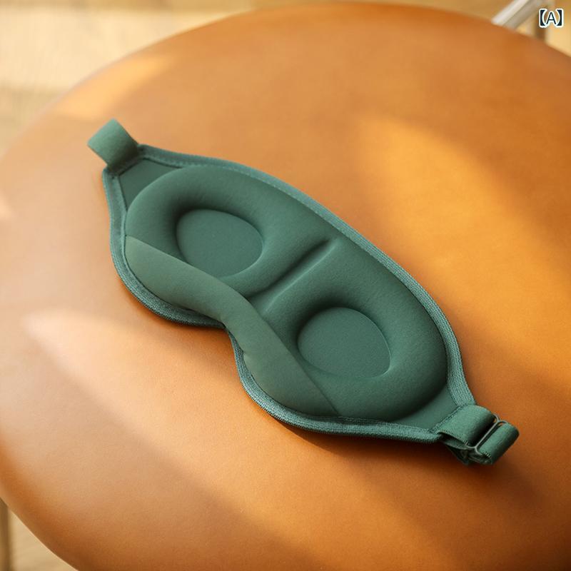 アイマスク 睡眠 睡眠用 3 D 立体 アイマスク 遮 光 メンズ 女の子な 睡眠 補助 剤 昼 休み 睡眠用の ..
