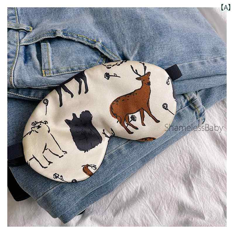 アイマスク 睡眠 恥知らずな 赤ちゃん 友達と 春の お出かけ プリントの アイマスク スリープ