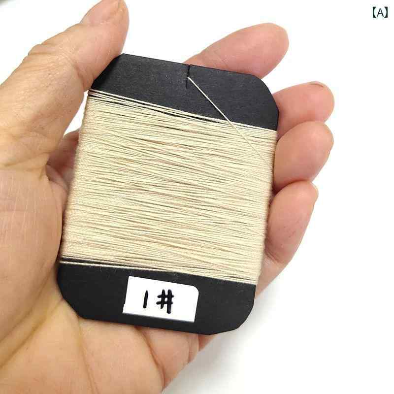 DIY パッチワーク 家庭用 手縫い 綿糸 402 ポリエステル 綿 表面 ライン キャンバス デニム 縫製 荷物 靴と 帽子 15メートル