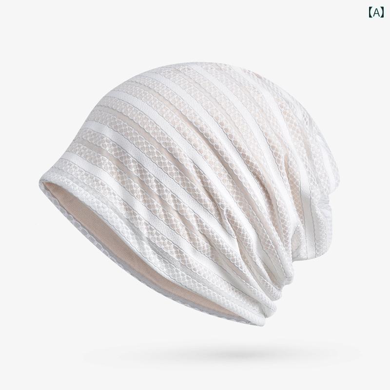 レディース スカーフ ファッション 春秋に 使える 通気性 プルオーバー 帽子 女性用 ヘッド スカーフ ..