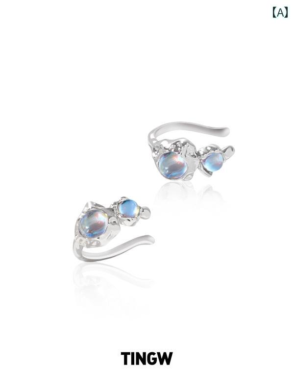 イヤー クリップ レディース イヤーカフ TINGW ピアスを しない クールスタイルを 聴く 耳 クリップ 高..