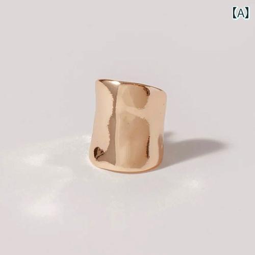 イヤー クリップ レディース イヤーカフ PLAN B 韓国 片 耳 クリップ ピアスなし イヤリング 女性用 高級 骨(4.0)