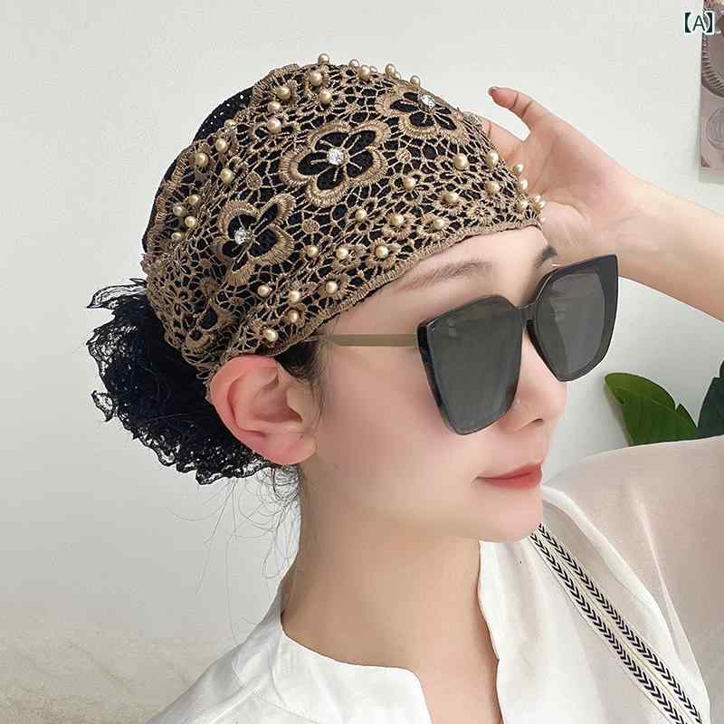 レディース スカーフ ファッション 秋冬用 白髪 カバー ヘッド キャップ おしゃれで 通気性の ある エ..