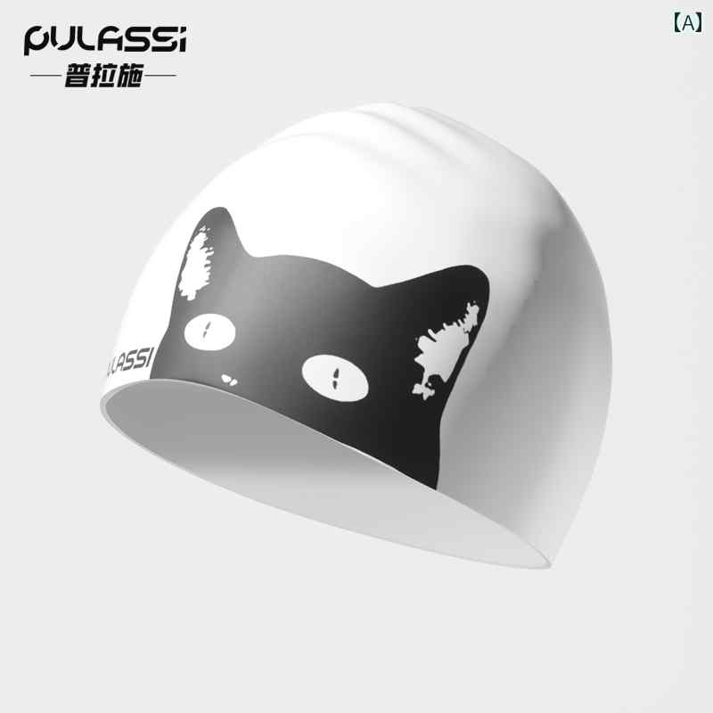 スイミング キャップ 帽子 Pulassi スイミング キャップ レディース シリコン 防水 2024新 成人 ロング ヘア 頭囲 拡大 頭を 圧迫 しない
