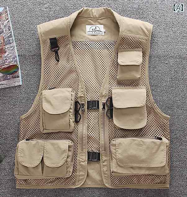 フィッシング ベスト 釣り 夏の アウトドア メンズ 迷彩 メッシュ 機能 写真 撮影 ベスト 和風 マルチ ポケット カジュアル 釣り 速乾 薄手