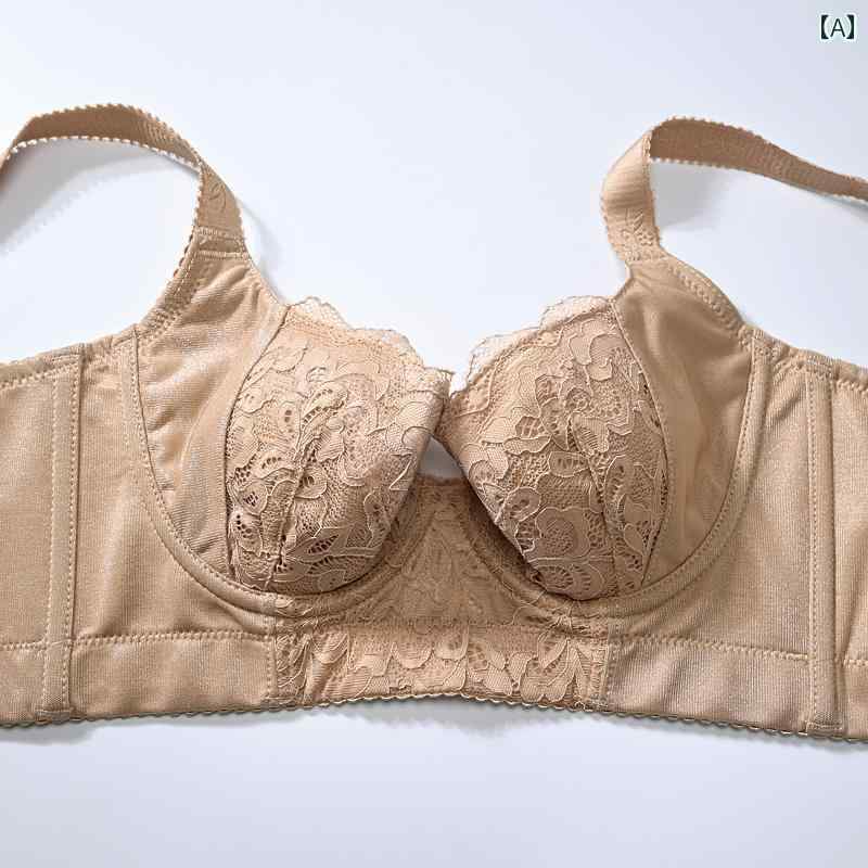 矯正 ブラジャー ブラ 美容 サロン 調整 ブラプッシュ アップ アンチ サグ ブラ 5つの 胸の ボタン 薄手 コットン