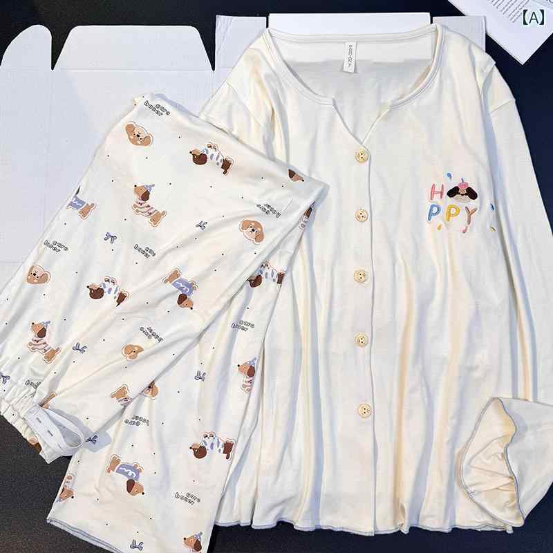 ママ用 着やすい 薄手 パジャマ ダックスフント 犬用 胸 パッド 付き モダール 産後 服 妊婦用 パジャマ 授乳用 春夏用 薄手 母親 ホーム