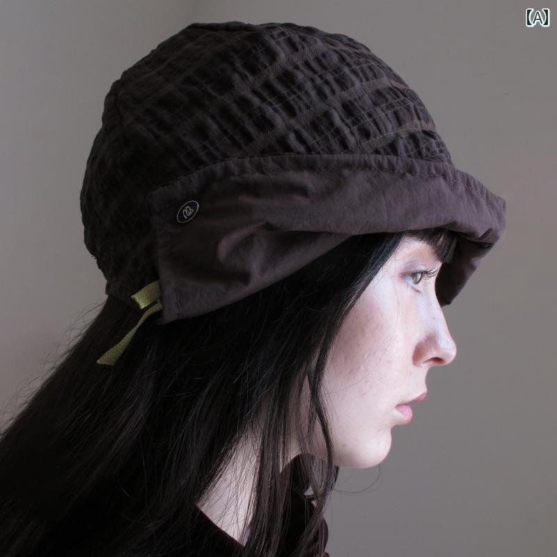 バラクラバ おしゃれ 帽子 女子 ミト デ ダール 軽量 アウトドア カバー 耳 見せ 顔 小低 彩度 少女 羊飼い 帽子 _ 包 頭