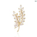 アクセサリー ブローチ レディース バイオレット 秋 小麦 パールブローチ ハイエンド レディースな 精巧 コサージュ スーツ ホリデーギフト