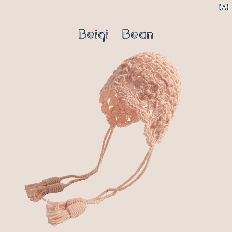 ニット帽 かわいい カジュアル 秋冬 ニット 子供用 ウール 帽子 女の子 赤ちゃん用 で 暖かい 耳を 保..