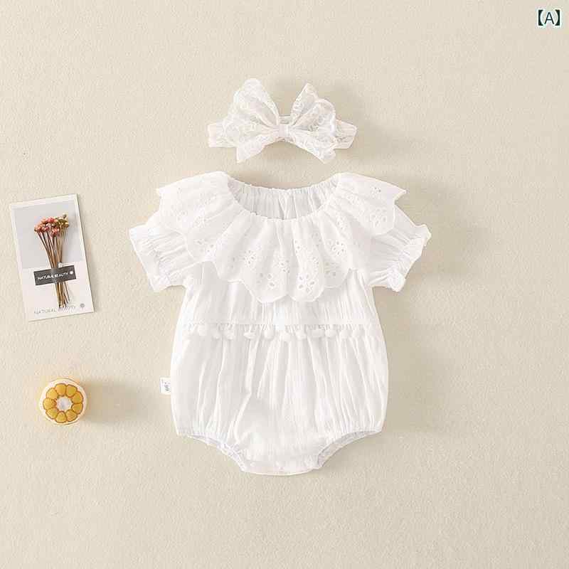 ベビー服 カジュアル スタイル 英国製 ベビー用 夏用 ワンジー ラップ 服 かわいい 女の子用 満月 プリ..