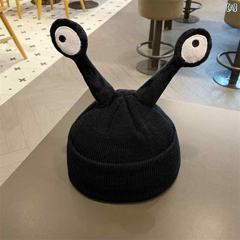 ベビー用 ニット帽 かわいい 秋冬 おもしろ 悪党 スタイル 子供用 ニット 帽子 昆虫 触手 かわいい ベ..