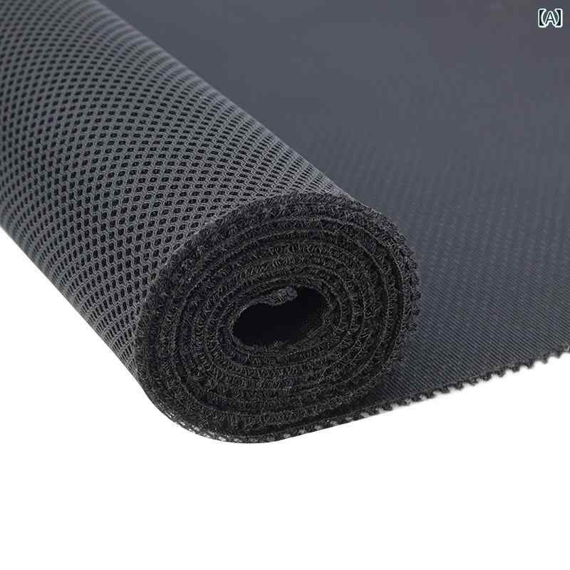 DIY 布 生地 厚手 サンドイッチ メッシュ クロス 3 D 動物の 頭の 背もたれ 通気性 弾性 カー シート ..