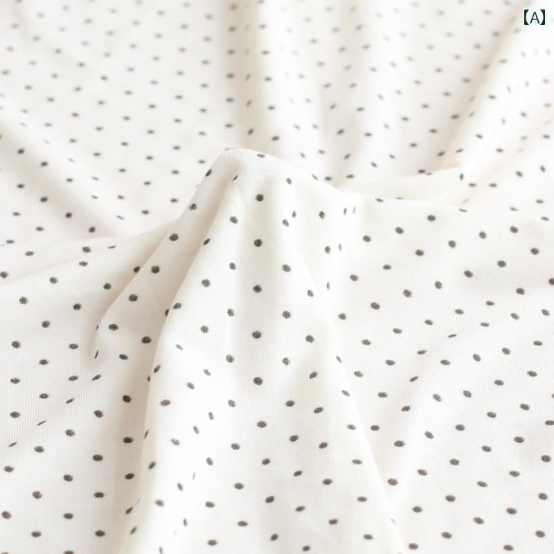 DIY 布 生地 認定 レンチン グモ ダール ストレッチ スパンデックス 生地 赤ちゃん 幼児 夏 薄手 Tシャツ