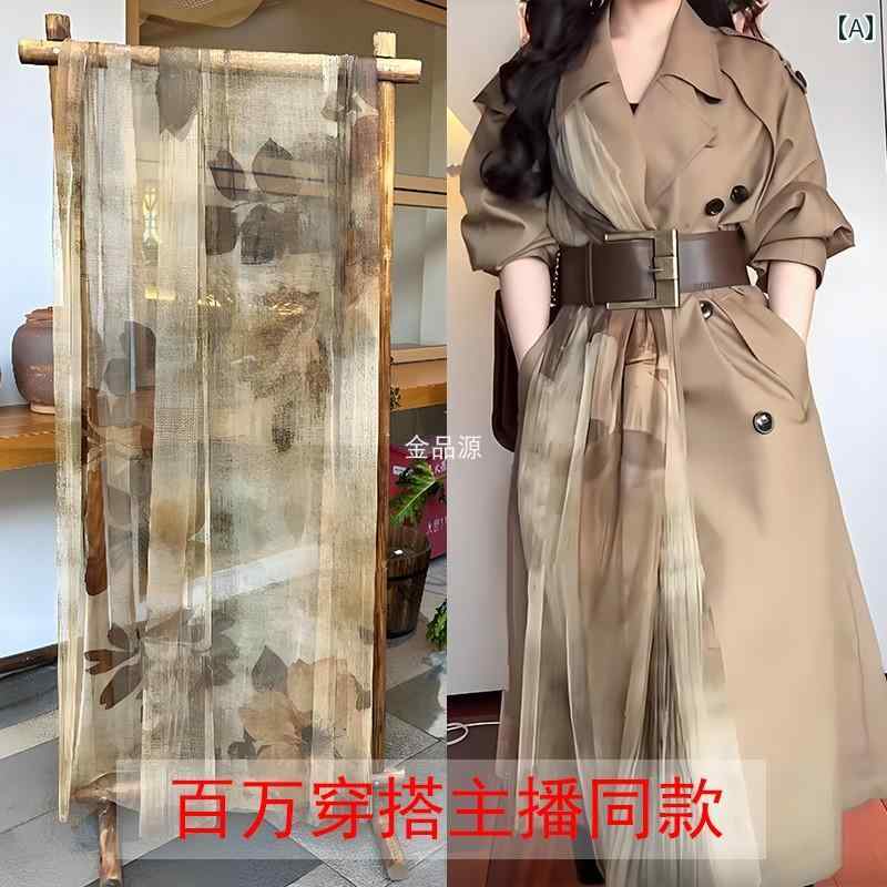DIY 布 生地 中国 レトロ 書道の ガーゼ 生地の ウェディング 装飾 衣装 漢服の 写真の 小道具 ガーゼの 民族 風の 写真 撮影の 背景