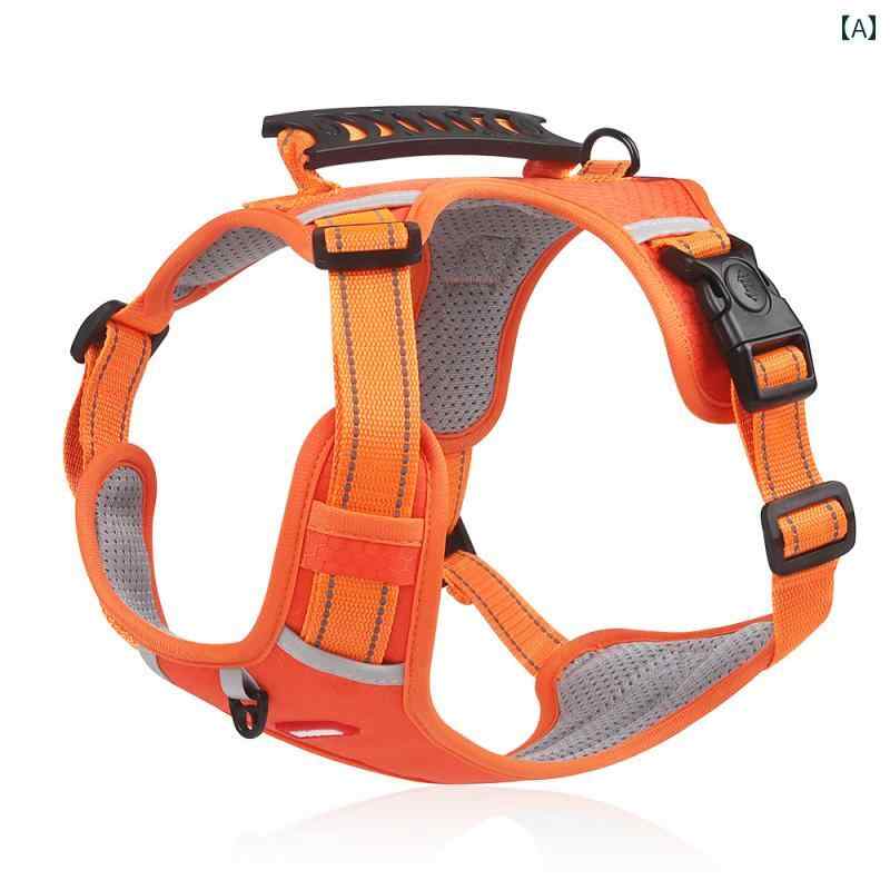 犬用 ハーネス グッズ 防 爆 犬 牽引 ロープ ベスト スタイル 中型 大型 犬用 ラブラドール ゴールデン..
