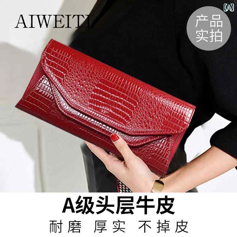 おしゃれ クラッチバッグ レディース 新 レザー クラッチバッグ レディースバッグ ファッション 赤 財布 メッセンジャーバッグ レディース ハンドバッグ