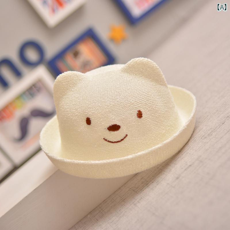 子供用 麦わら 帽子 ベビー 帽子 夏用 日焼け防止 麦わら 3612ヶ月 0 男の子 赤ちゃん 通気性 薄手 女..