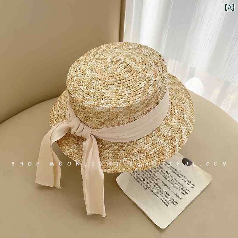 麦わら 帽子 かわいい 親子の 小さい さわやかの 春夏 麦わら 帽子 漁師の 女の子 赤ちゃん 子供 旅行 ..