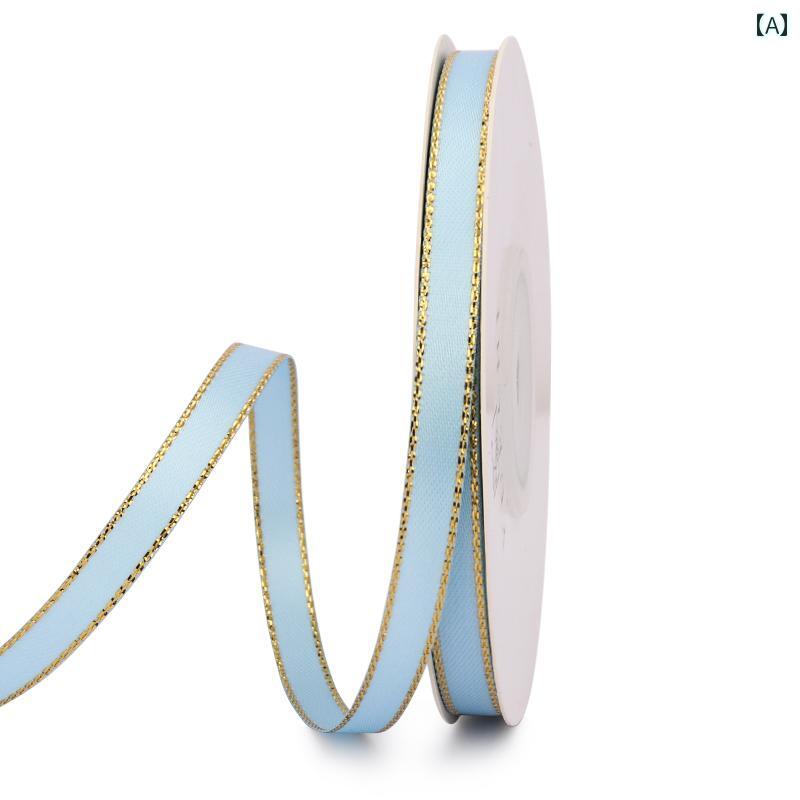 ギフト用に リボン ラッピング 青い の リボン ギフト 包装 ケーキ ベーキング デコレーション DIY 素..