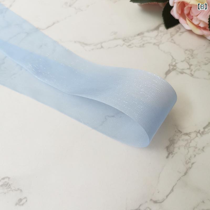 ギフト用に リボン ラッピング 韓国 フェイク 糸の 高級 ベージュ アプリコット リボン 花を 抱き DIY ..