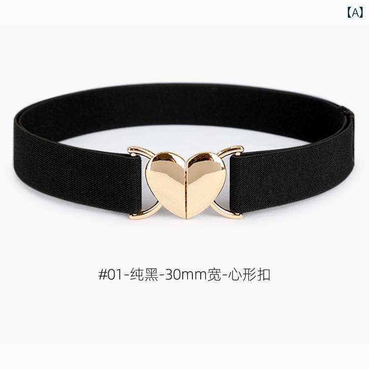 おしゃれ キッズ ベルト 女性用 伸縮性 ベルト ゴム バンド ダウン ジャケット コート ドレス ウエスト..