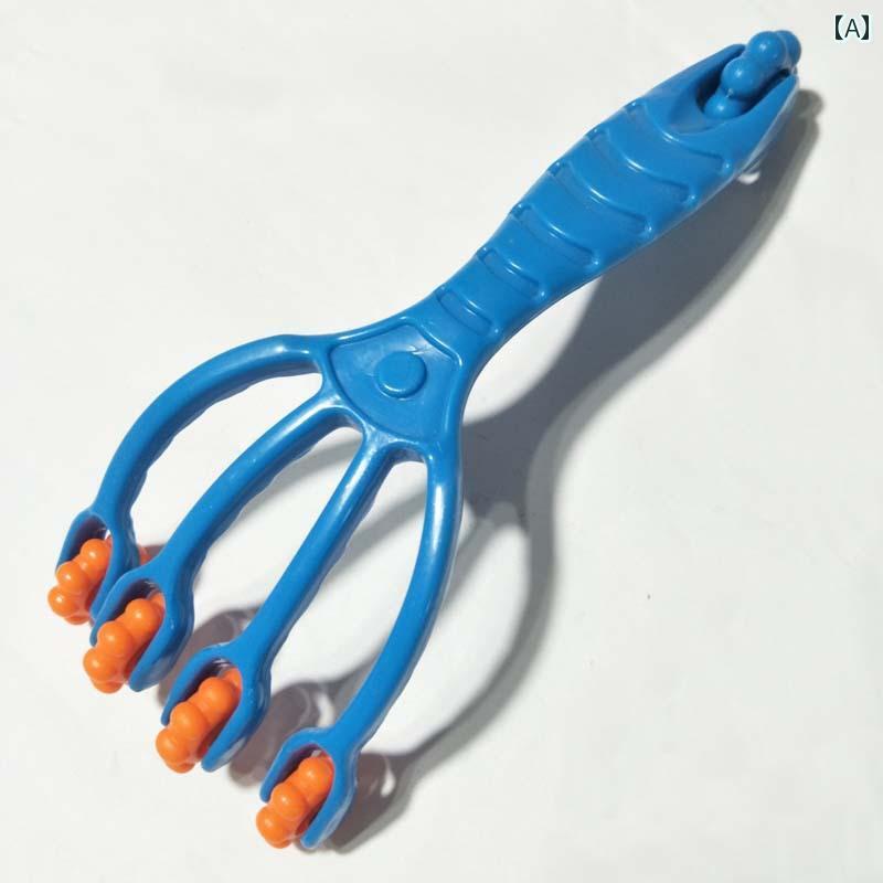 便利な マッサージ ローラー 脚 足 腹部 腕 全身の 経 絡を マッサージ する ハンドヘルド ローラーマッサージャー