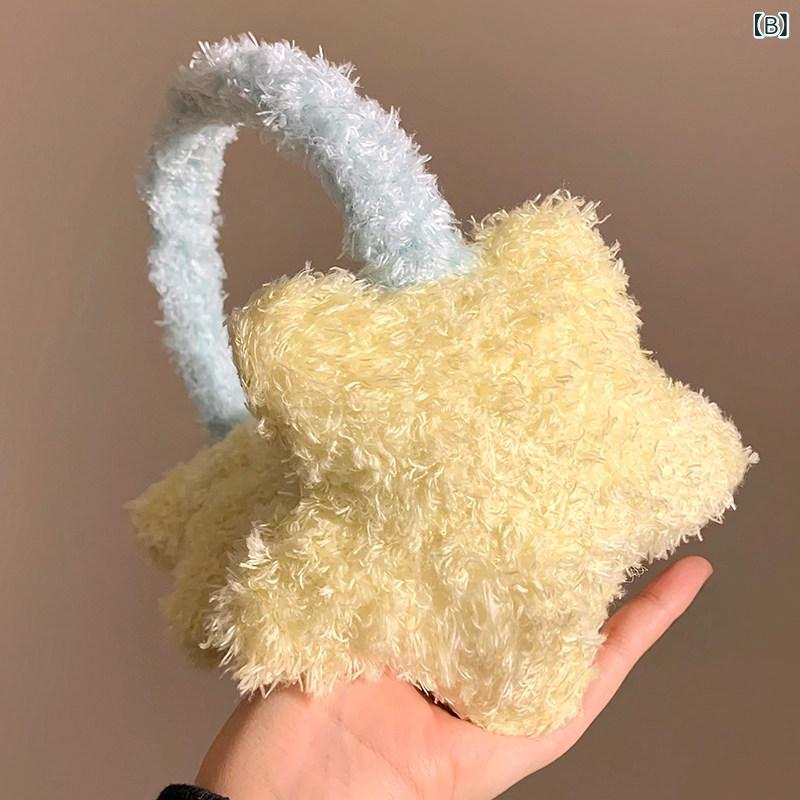 かわいい 子供用 耳当て かわいい 星の カラーマッチングの な イヤーマフ 女性用 ...