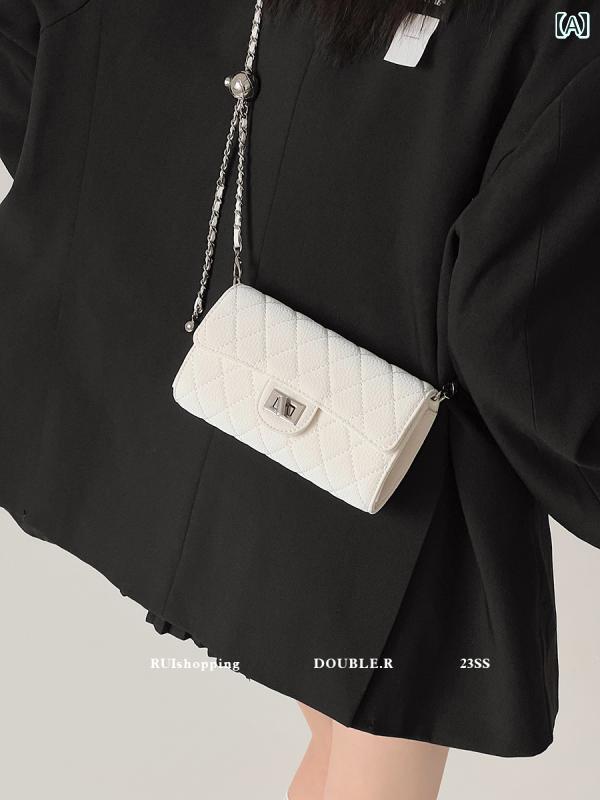 キュート パーティー バッグ Xiaoruiの 美しい バッグ 小さい マグルの エレガントの パールの チェーン 女性 2025年の ショルダー メッセンジャーバッグ スマートフォン