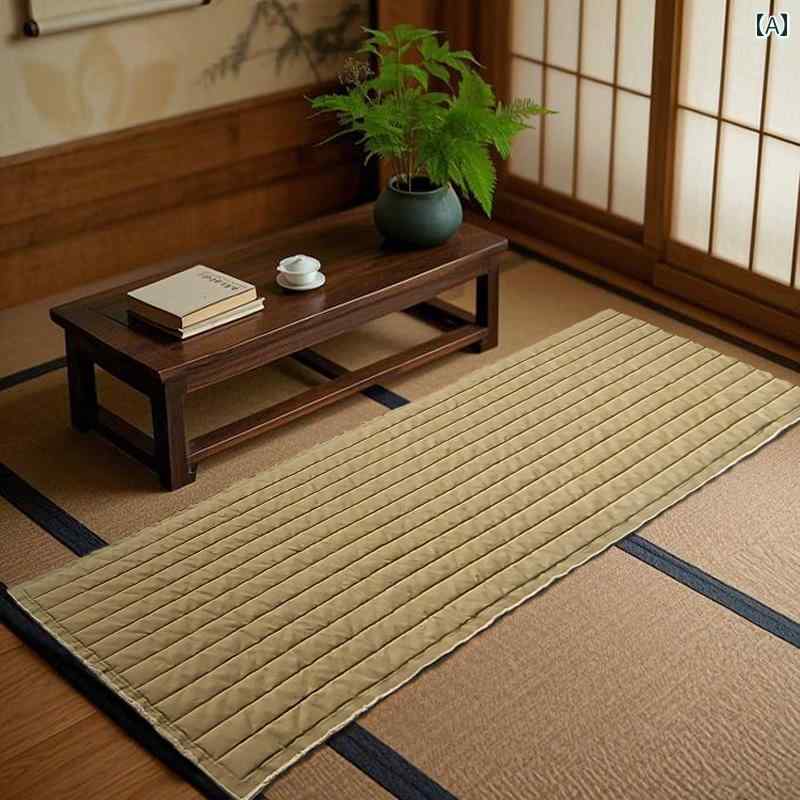 ヨガ マット フィットネス マインド フルネス 綿 ヨガ マット 洗濯 機 洗い 可能 折りたたみ 厚手 幅広 家庭用 ポータブル フィットネス 姿勢 トレーニ...