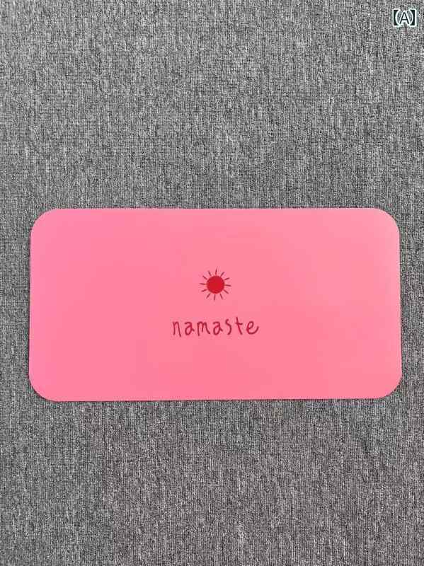 ヨガ マット フィットネス ヨガ ミニ マット PU ゴム製 逆立ち ポータブル 小型 フラット サポート 滑り止め フィットネス ひざまずく