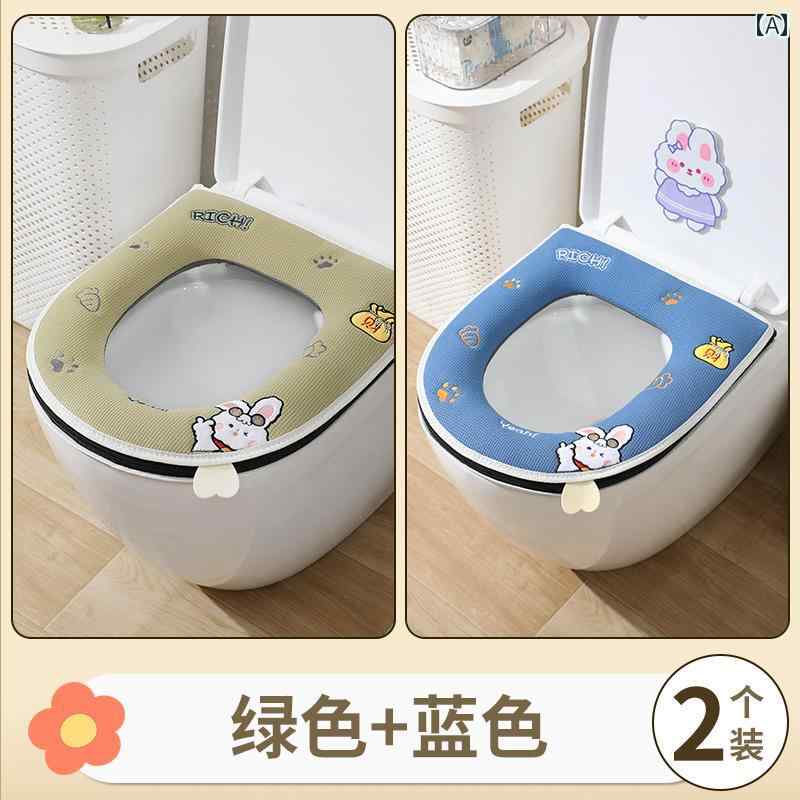 トイレマットカバー トイレ シート クッション 2025年新 スタイル 女の子 冬 オール シーズン ユニバー..