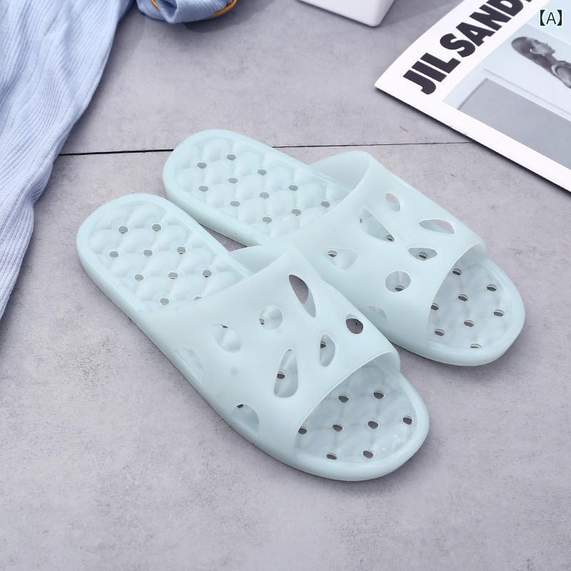 健康サンダル カップル用 速乾 スリッパ クリ スタル バス ルーム 夏用 滑り止め ホーム サンダル 男女兼用 入浴 マッサージ ビーチ