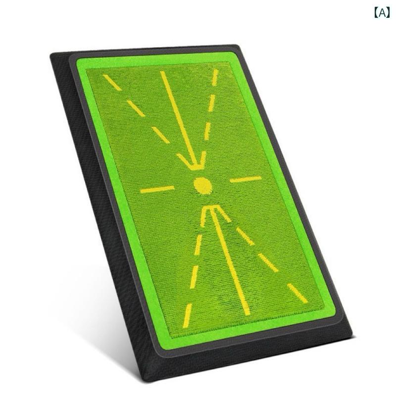 ゴルフマット ゴルフ スイング 練習 マット パール スケール 記録 トラック 屋外用 打撃 トレーニング 補助 工場