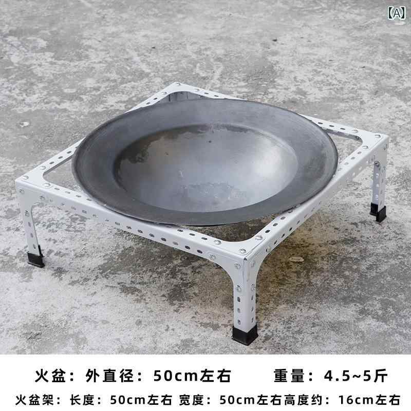 火鉢 昔ながらの 炭火 鍋 家庭用 暖房 室内 グリル ストーブ 冬 鋳 鉄 バーベキュー