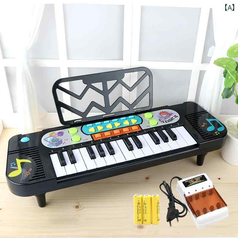 ピアノ おもちゃ 子供用 電子 ピアノ 初心者 34 鍵 男の子と 女の子 赤ちゃん 136歳 早期 教育 知 育 玩具