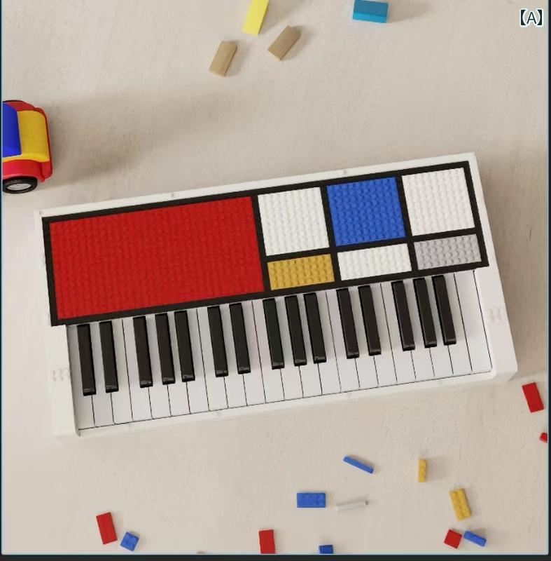 ピアノ おもちゃ BabeFat 子供用 積み木 ピアノ おもちゃ 電子 初心者 赤ちゃん 45歳の 男の子と 女の子 3歳の 6つの ギフト