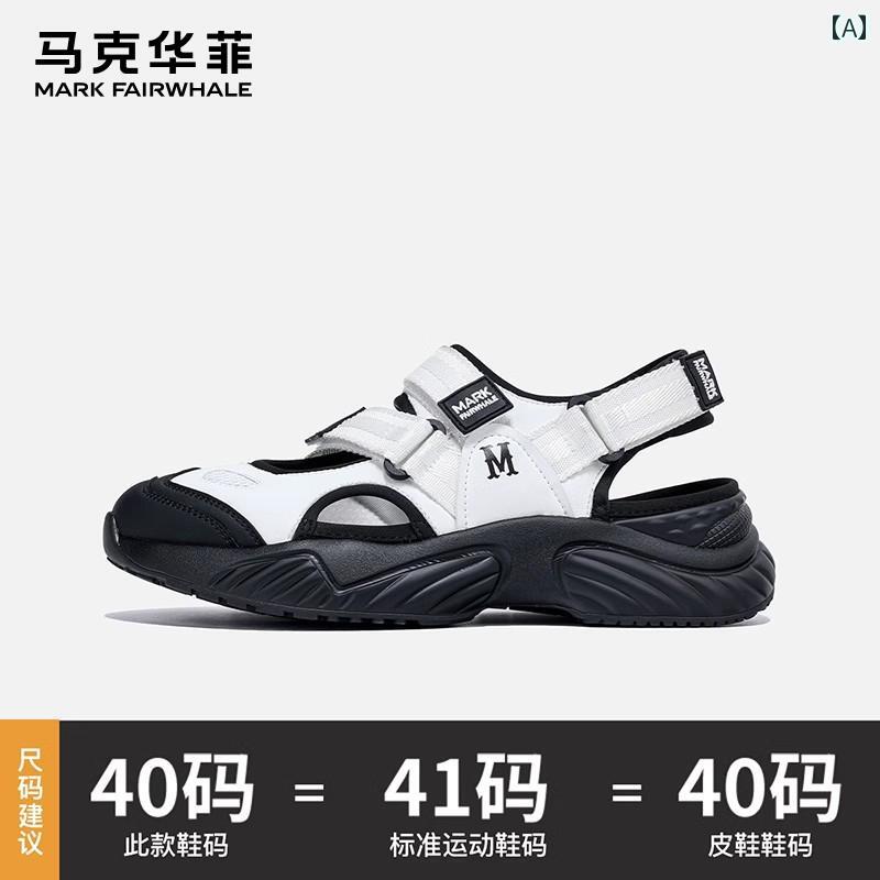 スポーツサンダル メンズ マーク フェア ホエールの メンズサンダル 夏用 アウトドア シューズ メンズ..