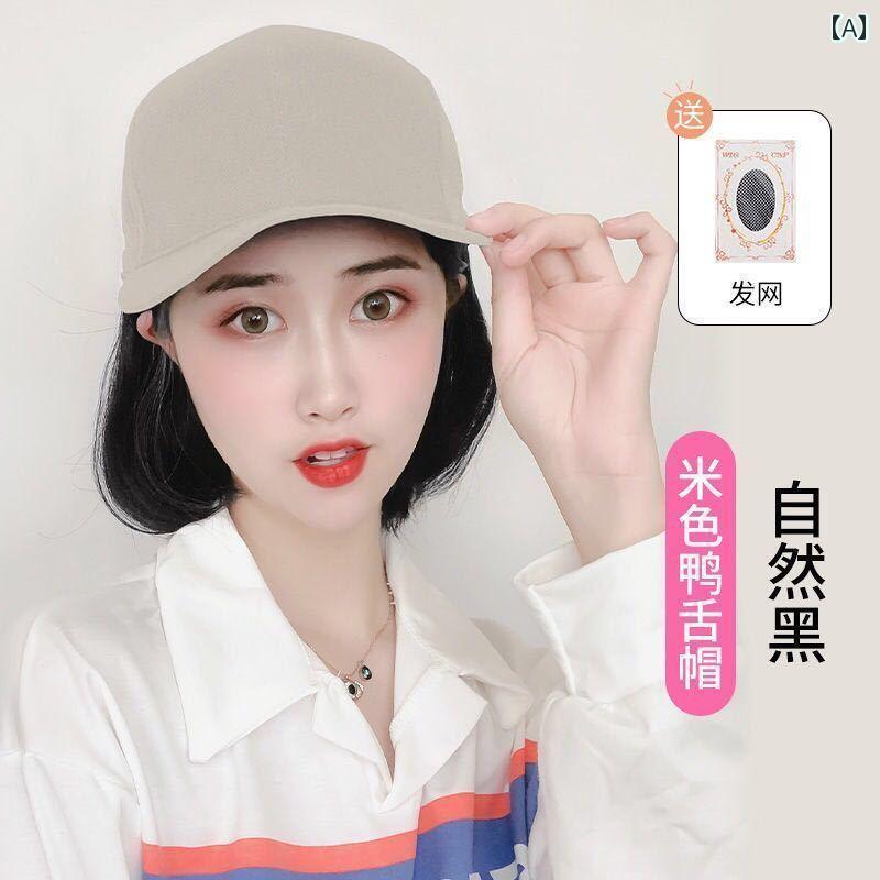 女性用 かつら 女性用 ウィッグ 帽子 ヘア 付き 夏用 オール イン ワン アフターケア レディース 夏 ファッション 日焼け防止 サンシェード